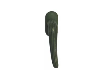 GAUDIUM MG3073 - DK bronze window handle on rose by Fama International - view 2